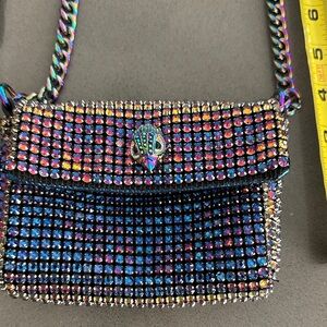 Kurt Geiger Multicolor Mini Bag metalic  with Chain StrapNWOT